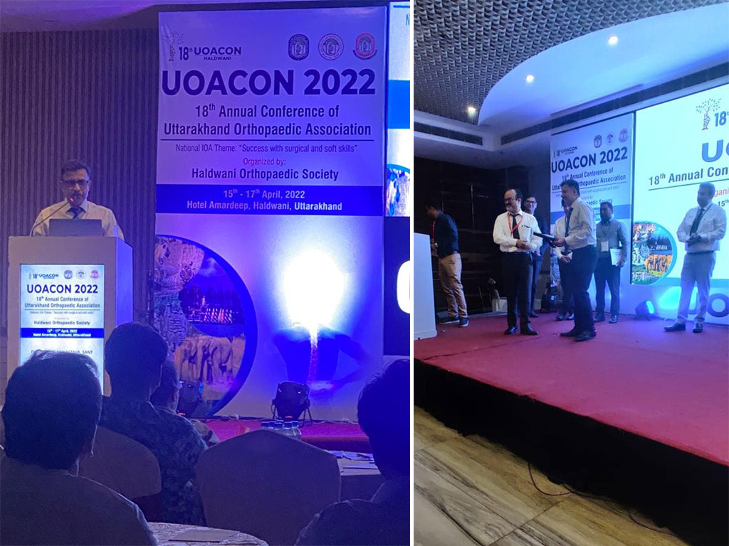 Talk on " Robotic Knee Replacement" UOACON-2022